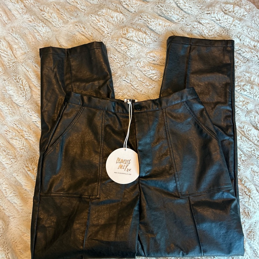 Princess Polly Leather Pants